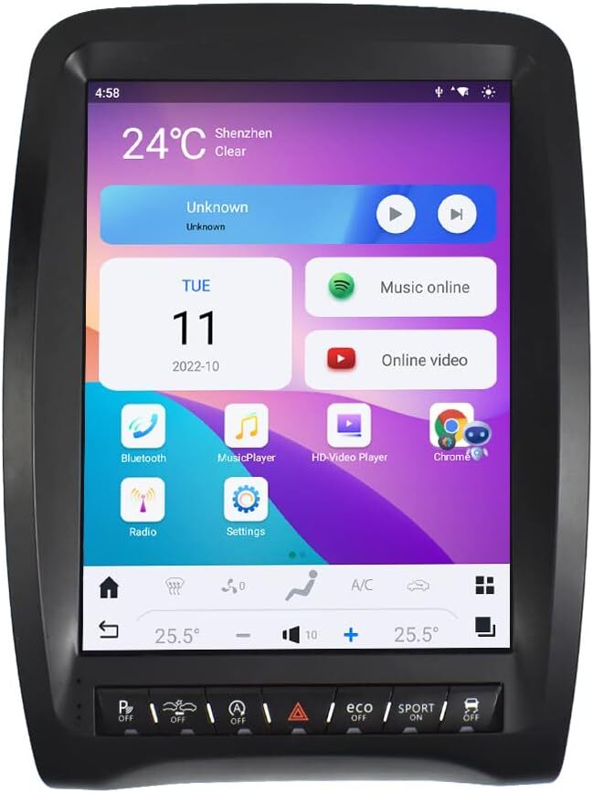 13 Screen Android12 Stereo Gps Radio Carplay for Dodge Durango 2014-2020 n