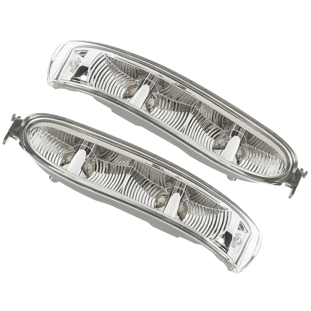 LH RH Side Front Mirror LED Turn Lights for 03-09 for Mercedes-Benz W209 CLK Class