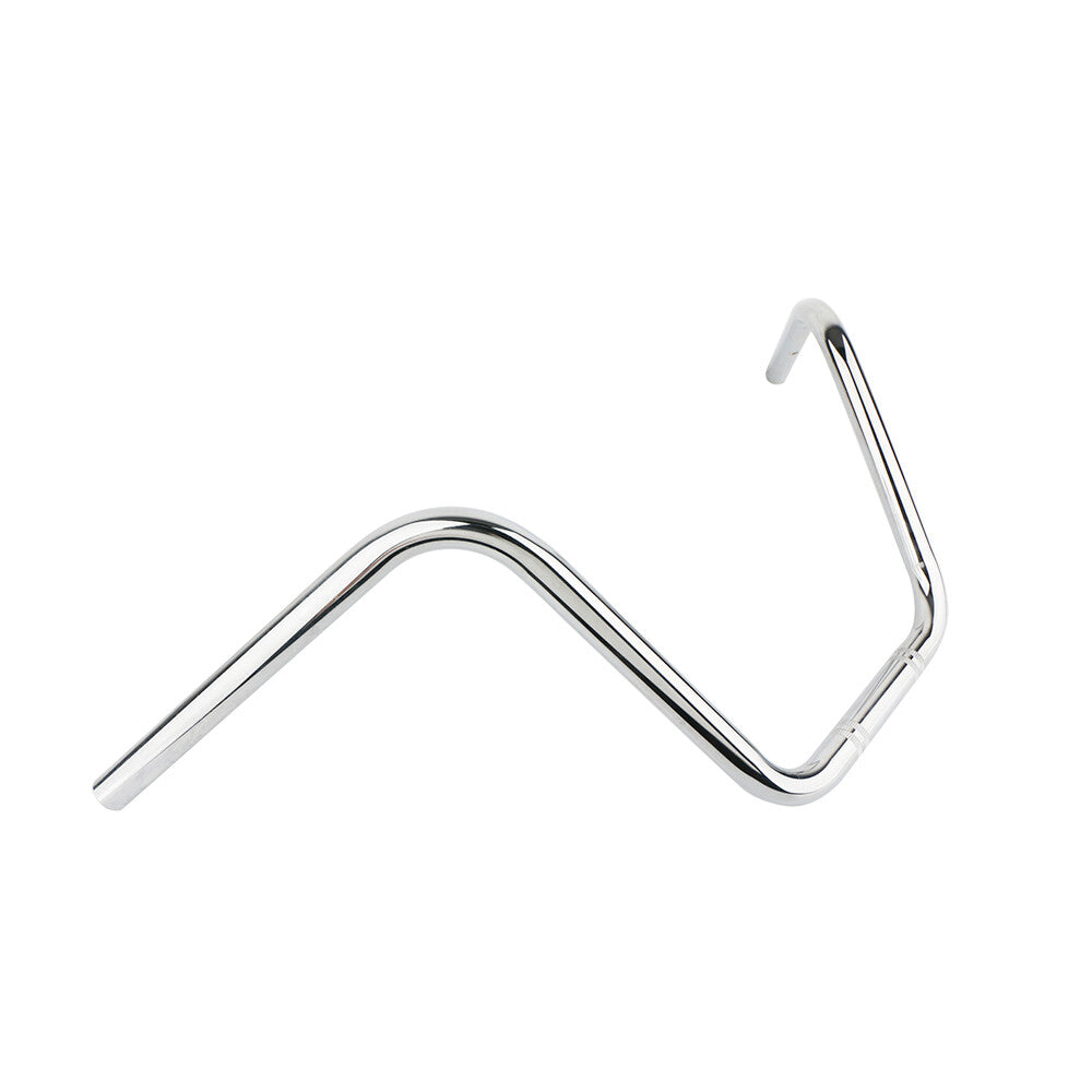 General Motorcycle 7/8 inch 22 mm Handlebar High Waist Trailer Steel Chrome/Black