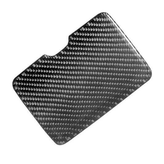 1Carbon Fiber Interior Driver Side Fuse Box Cover Trim For Outlander n