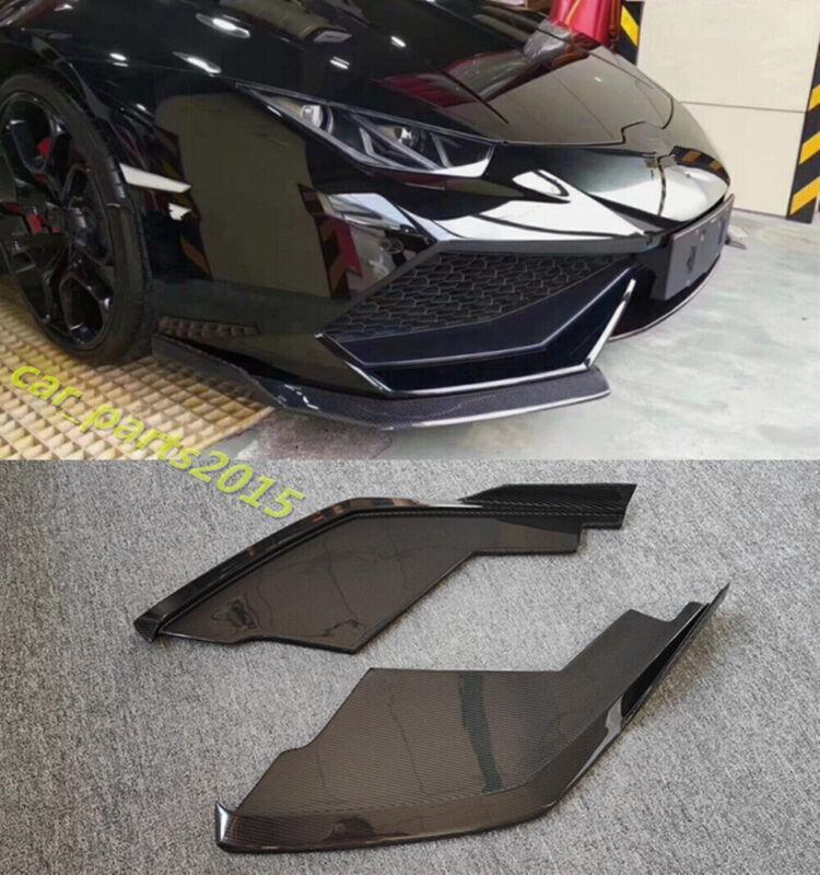 Carbon fiber front bumper lip trim for Lamborghini for Huracan LP610 DMC style