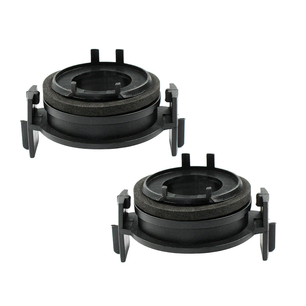 Pair H7 LED Headlight Bulb Adapter Holder Base for BMW E46 3 Ser 330ci 325i 323i Q