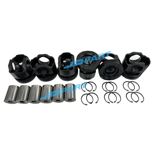 Piston kit 4367173 for ISX15 excavator parts -