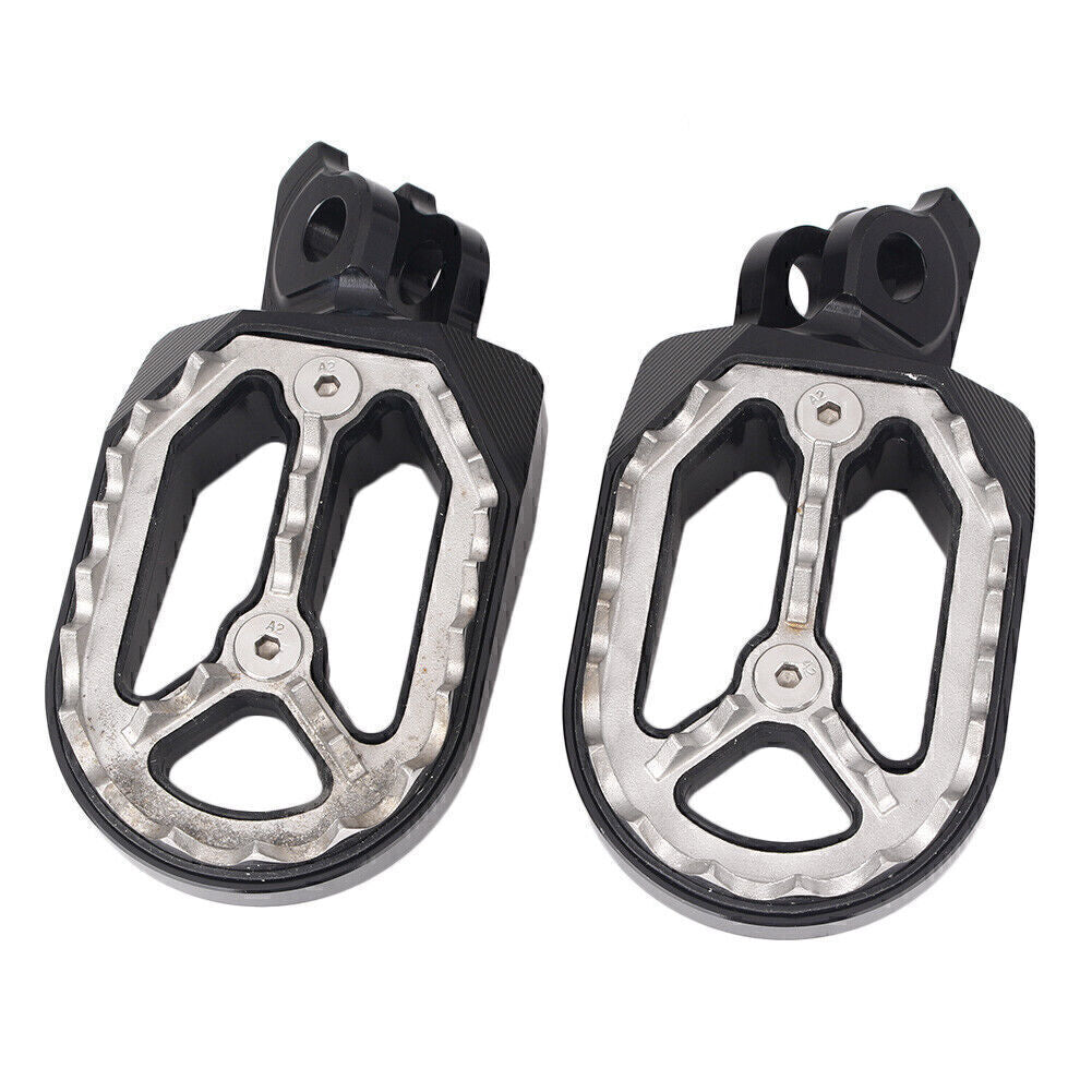 Black Racing Footpegs for Suzuki RMZ250 RMZ450 2010 2011 2012 2013 2014 2015 Q