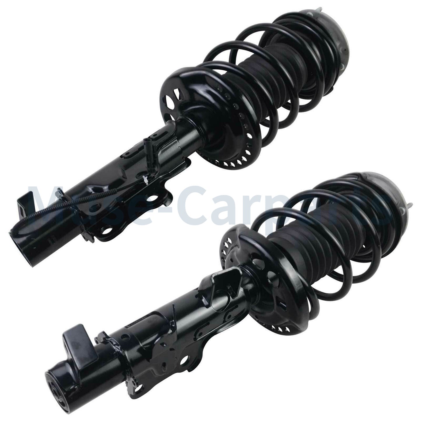 A pair of rear shock absorber struts with electronic bonding. for Lincoln MKX Nautilus F2GZ18125G