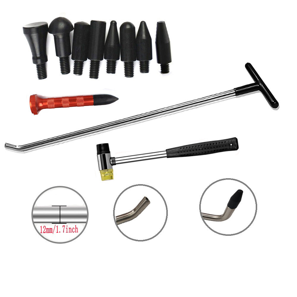 Hook Tools Auto Body Tools Push Rods Kit Paintless Dent Repair Hail v