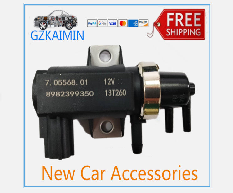Equipment Manufacturer 8982399350 for Isuzu , for Peugeot , and for Citroën turbocharger solenoid valves.