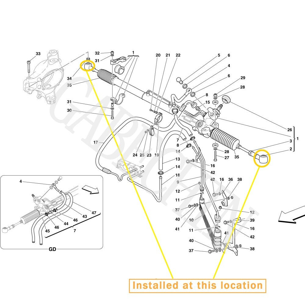 Equipment Manufacturer: 1882 26820- (for Ferrari F430 360)
