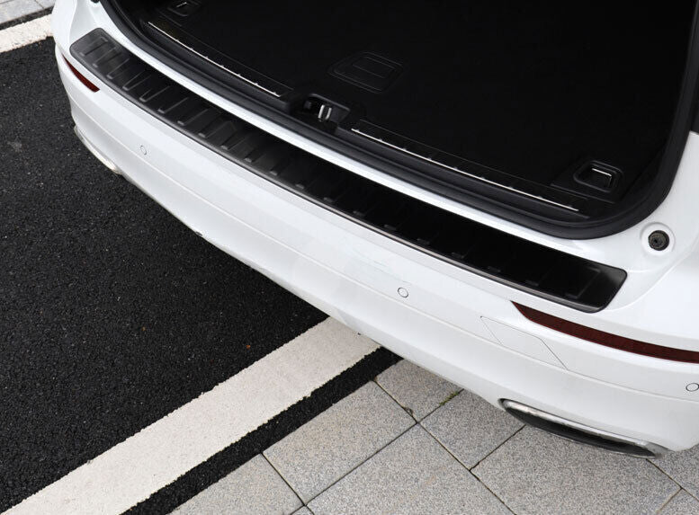 for Volvo XC60 2018-2023 Black titanium Rear Bumper Protector Guard Cover Trim