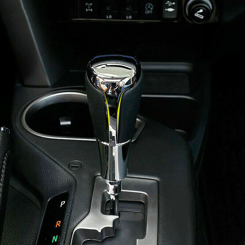 for Toyota RAV4 2014-2018 ABS Chrome Interior Gear Shift Knob Cover Trim