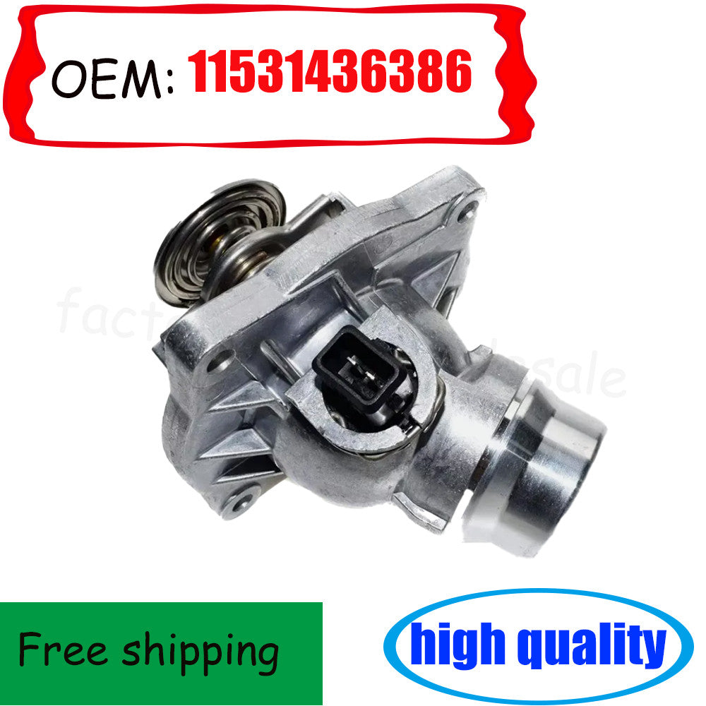 1pc 11531436386 Thermostat Assembly with Gasket for E38 740I 740IL E39 540I n