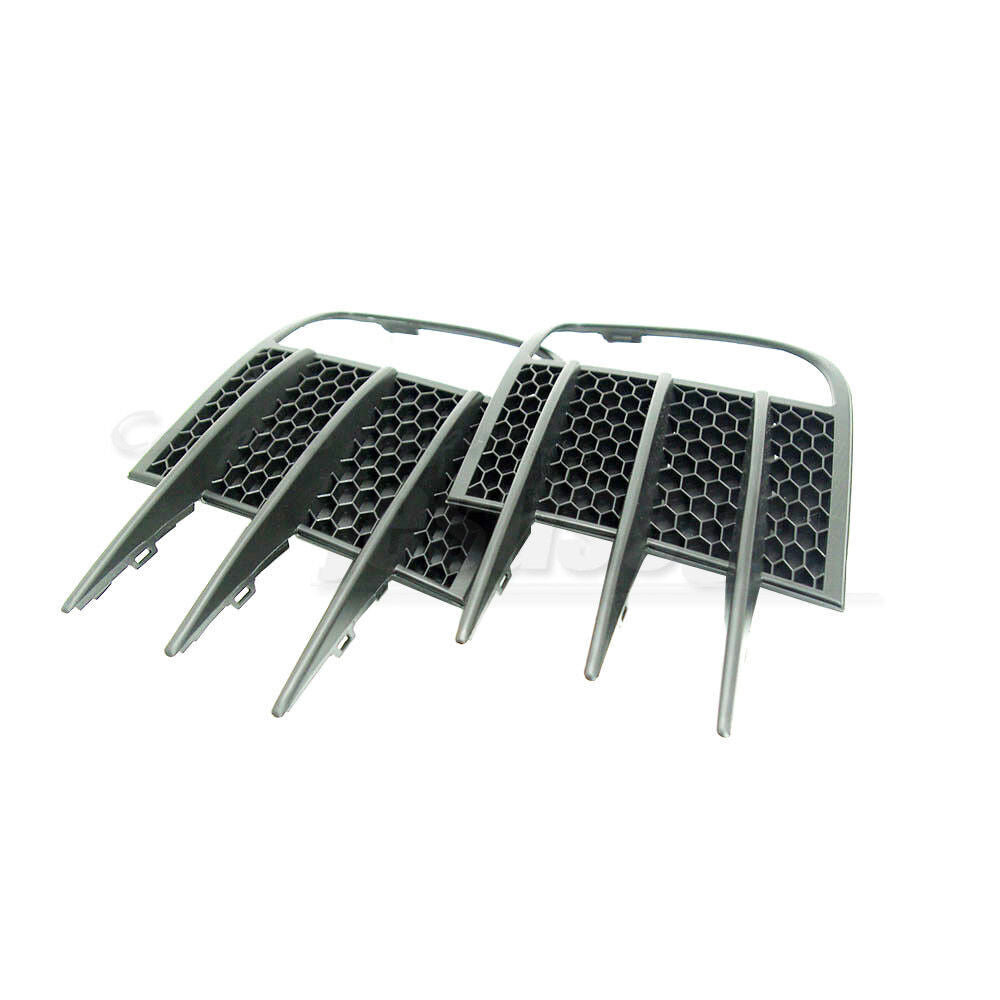 2Pcs Front Bumper Lower Side Grill Foglamp Foglight Grilles for VW for Golf GTI MK6