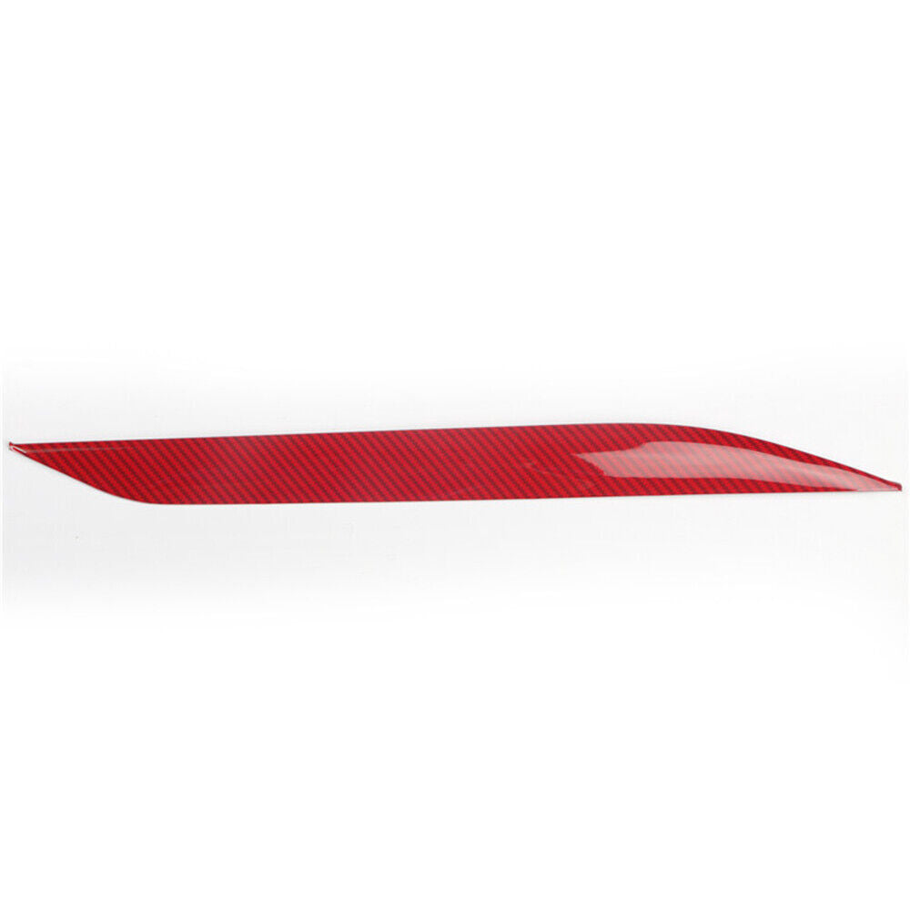 Dashboard for Co -Pilot Strip Cover Trim Fit for Lexus NX 2015-2020 Red Carbon Fiber