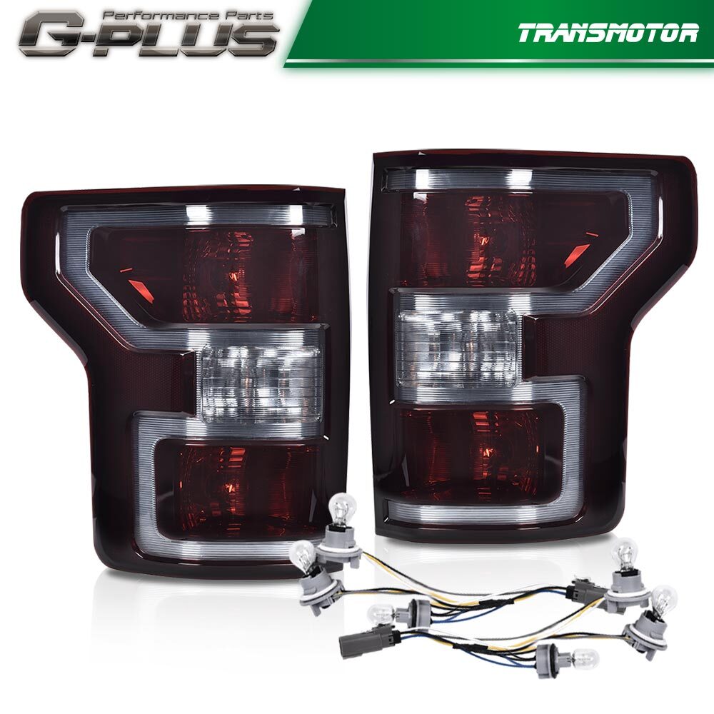 Suitable for 2018-2020 pickup rear taillight brake light assembly smoke- v