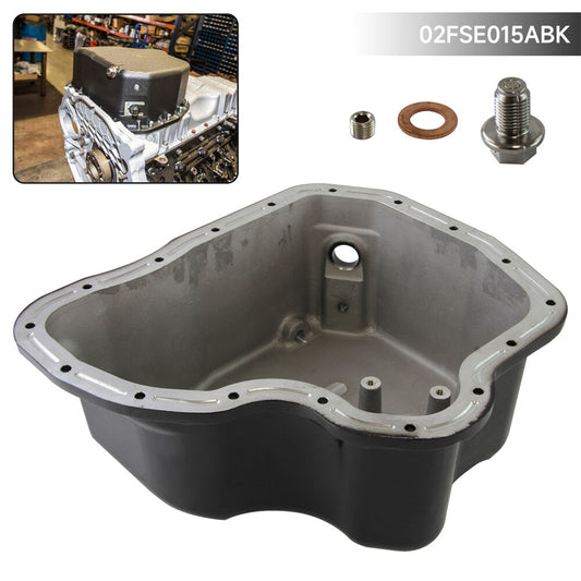 High Capacity Cast Oil Pan For GM 6.6L LB7 LLY LBZ LMM Duramax Diesel 01-10 BK