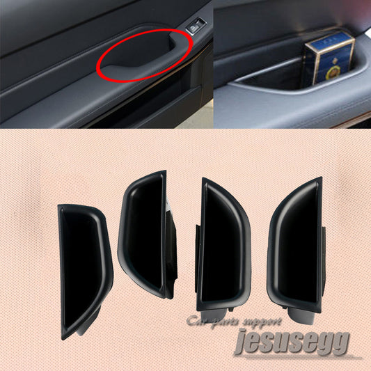 4x Interior Door Storage Armrest Trim Box for Mercedes for Benz W212 E Class 2010-14 Q