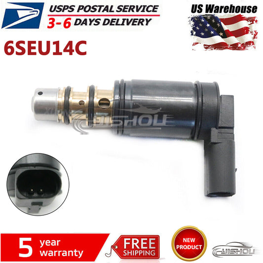 6SEU14C 7SEU16C AC Compressor Solenoid Valve for VW MK5 MK6 for Jetta for Passat Q