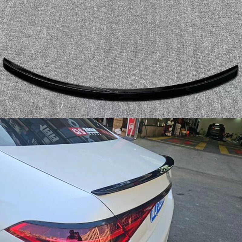 For 21-23 for Benz S-Class S580 W223 Glossy Black Rear Trunk Spoiler Lip Tail Wing B n