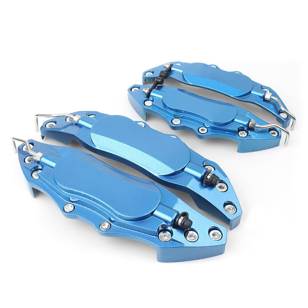 4x Metal 3D Logo Style Universal Brake Caliper Cover for Car 14-17 Inch Wheel Q