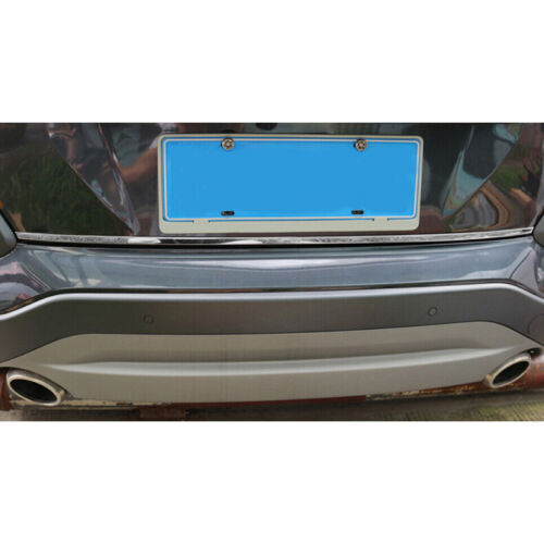 for Hyundai Kona 2018-2022 Silver Rear Door Trunk Tailgate Lid Strip Trim Chrome
