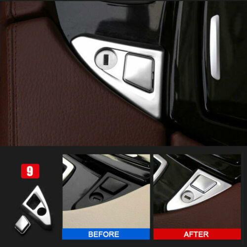 Center console panel armrest memory switch trim for F10 F18 for BMW 5 series