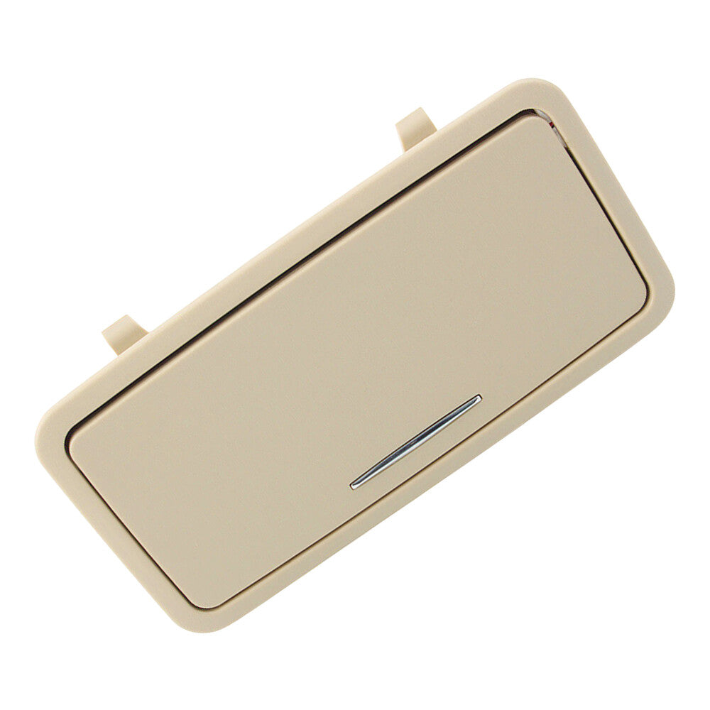 Rear Row Vanity Mirror Makeup Mirror With Lights for 2010-2019 for Jaguar XJ - Beige Q