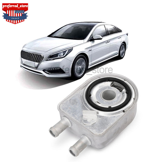 Engine oil cooler suitable for 16-20 for Kia Optima Sorento 2.0L 2.4L 264102G001- v