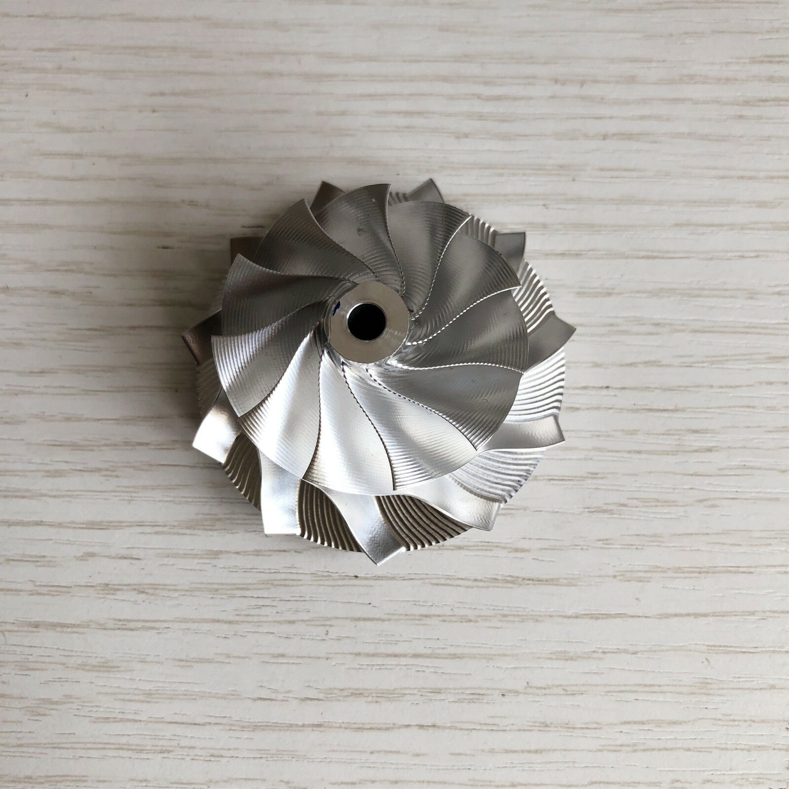 GT15-25 44.39/60.01 mm 11+0 insert spot milling/serpentine compressor wheel