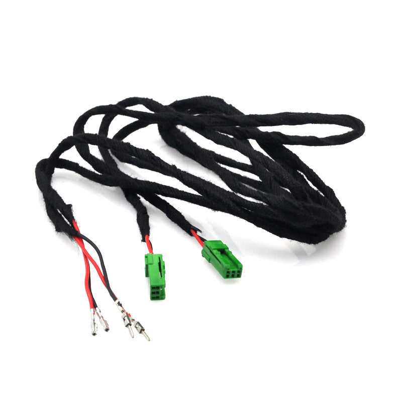 4x Retrofit Door light Cable step courtesy wire for Volvo xc60 xc40 xc90 s90 s60 v