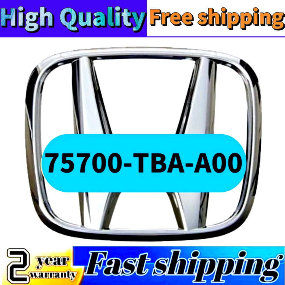 New front grille badge 75700-TBA-A00 for 2016-2021 for Honda Civics.