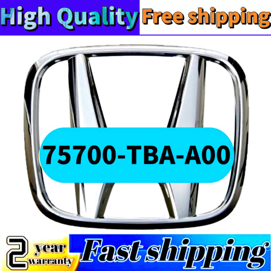 New front grille badge 75700-TBA-A00 for 2016-2021 for Honda Civics.