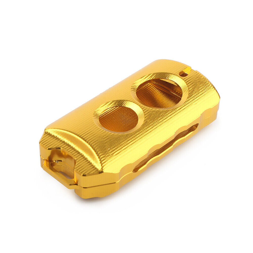 for YAMAHA NVX 125 155 AEROX 155 QBIX Remote Control Keychain Case Cover Gold Q