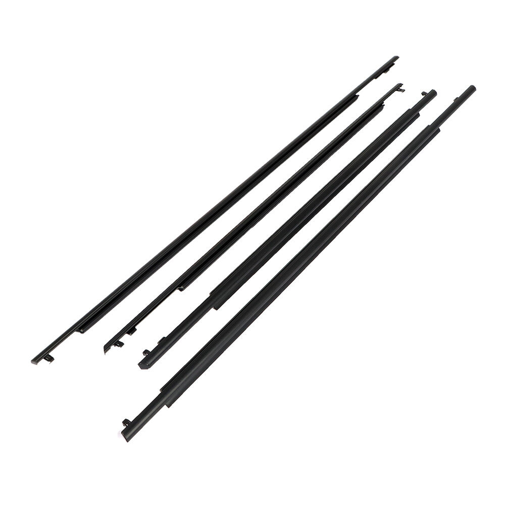 Suitable for 2010-2015 Prius door belt molded Weatherstrip 4-piece set - n
