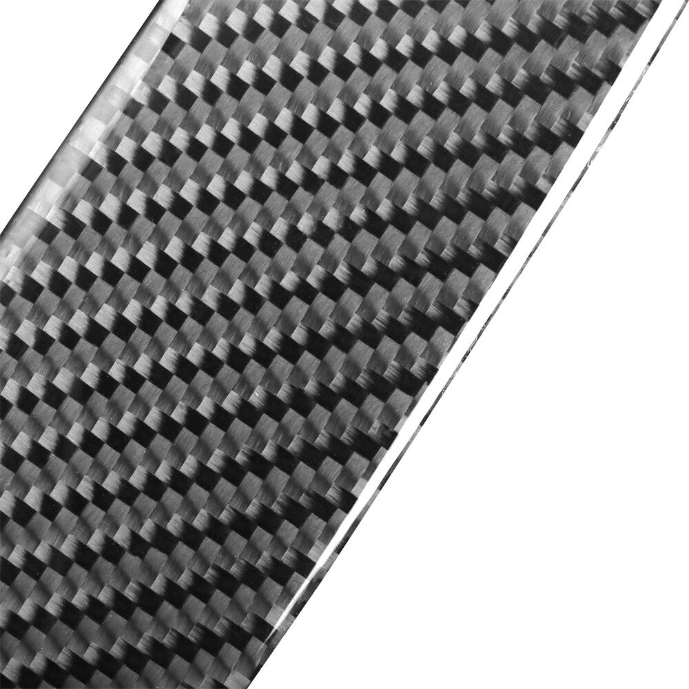 1Set Carbon Fiber Rear Air Vent Outlet Cover Trim For 5 F10 2011-2017 v
