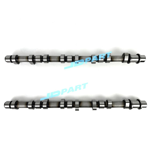 2-piece set of intake and exhaust camshafts for 4M50 engine spare parts -