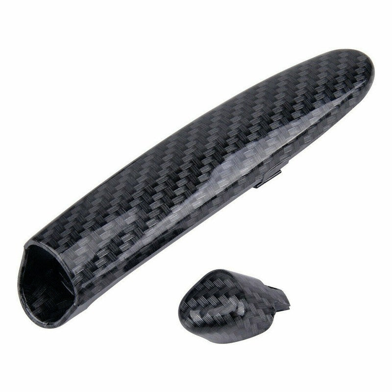 For 2006-2011 for Honda for Civic 1pc Carbon Fiber Parking Brake Handle Protect Cover