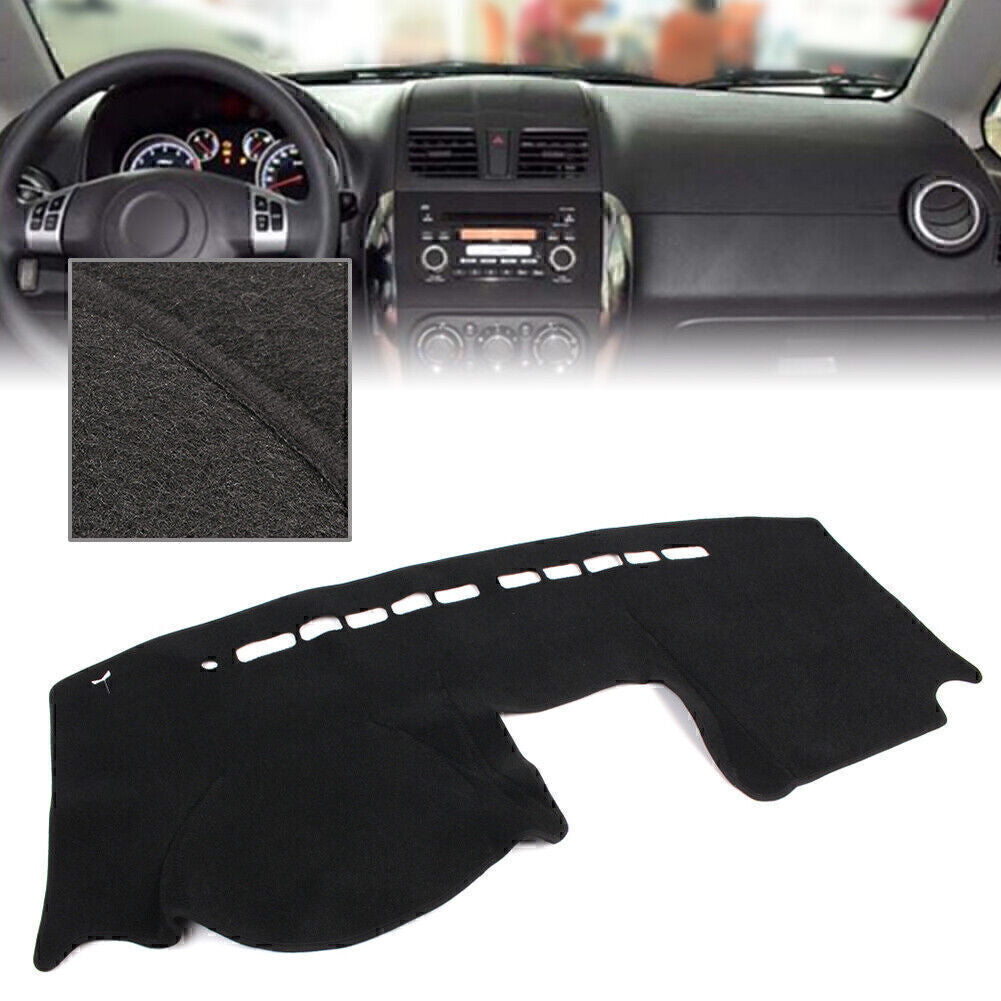 1pc Dash Mat Dashboard Cover Dashmat For 2009-2012 2010 2011 for Suzuki SX4 Black