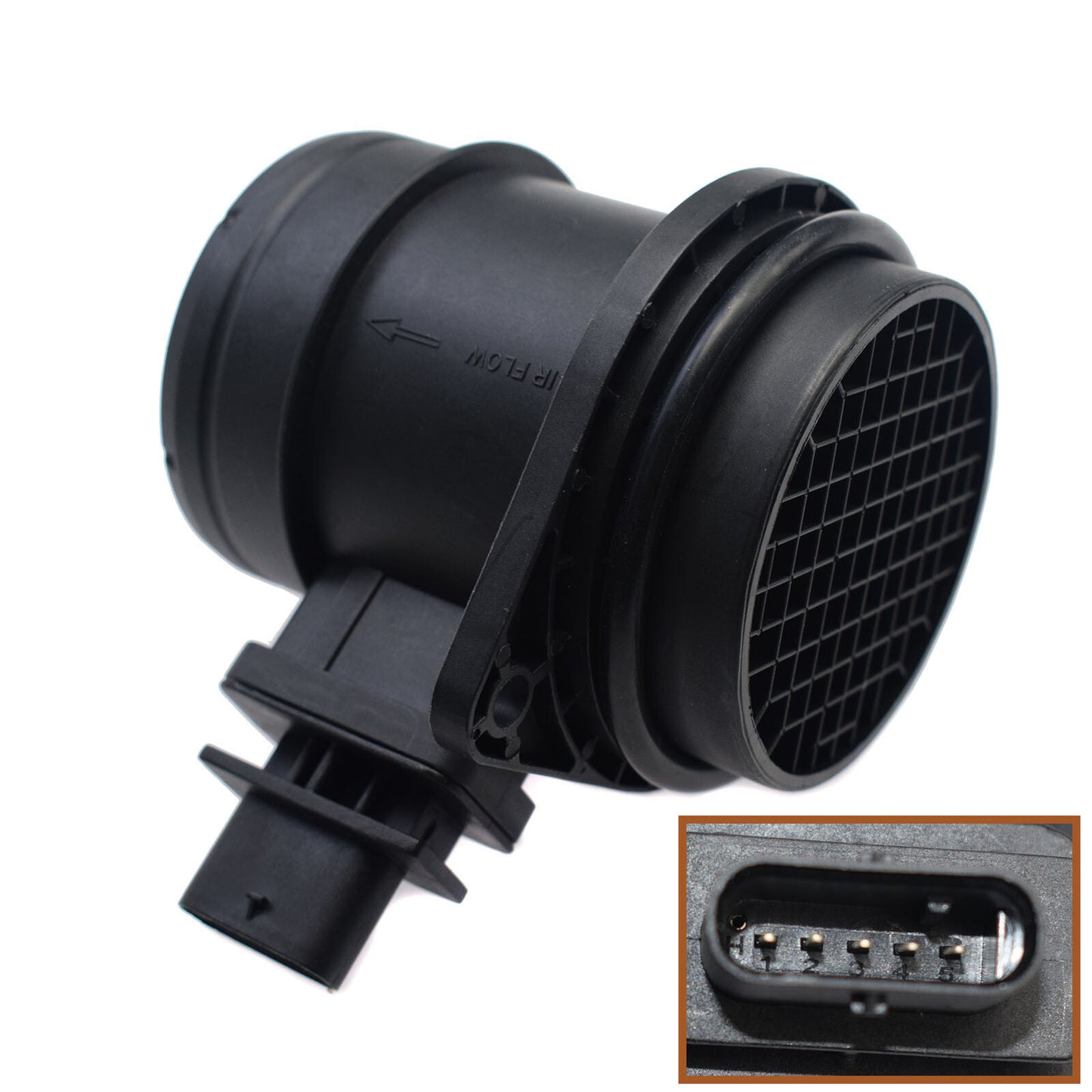 13848591 MAF Mass Air Flow Sensor 280218205 Suitable for Mini R55 R56 Cooper 07-10 1.6 L4- v