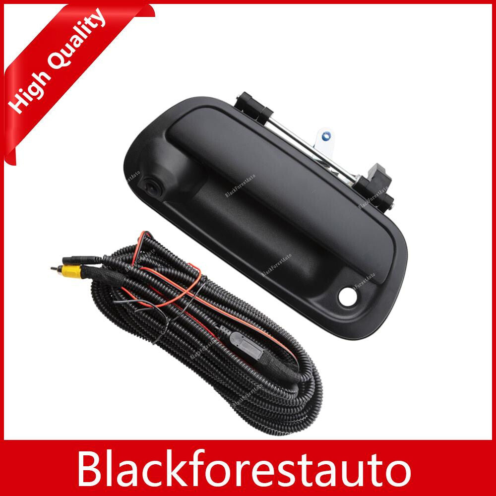 Tailgate Handle with Backup Camera Fits for Toyota Tundra 2000-06 Black 819952028013