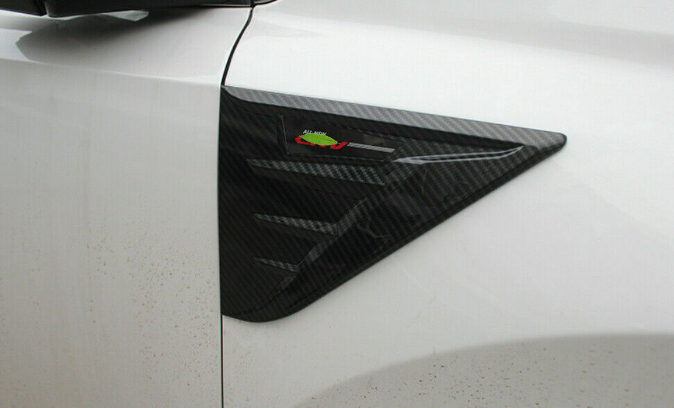 for HONDA CR-V CRV 2017-2022 Carbon Fiber Look Front Side Door Fender Cover Trim
