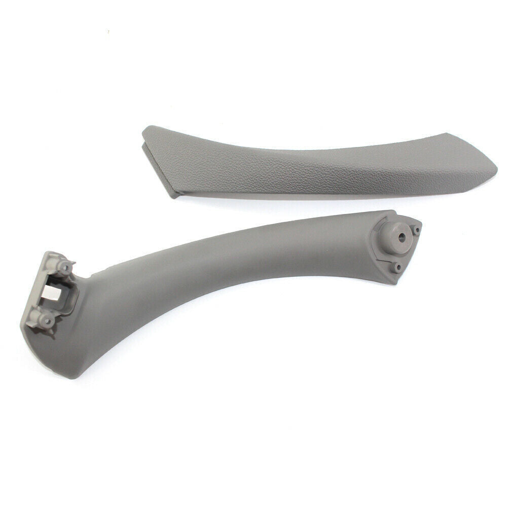 Left Inner Door Handle Cover Trim for BMW 3-Series E90 51419150337 Gray Q