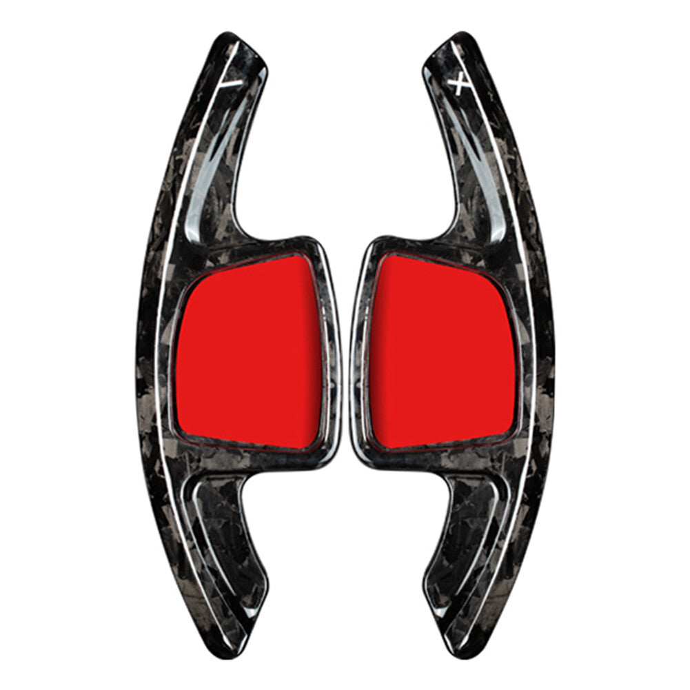 Forged Carbon Fiber Steering Wheel Paddle Shifter Extension for Audi A7 2019-21