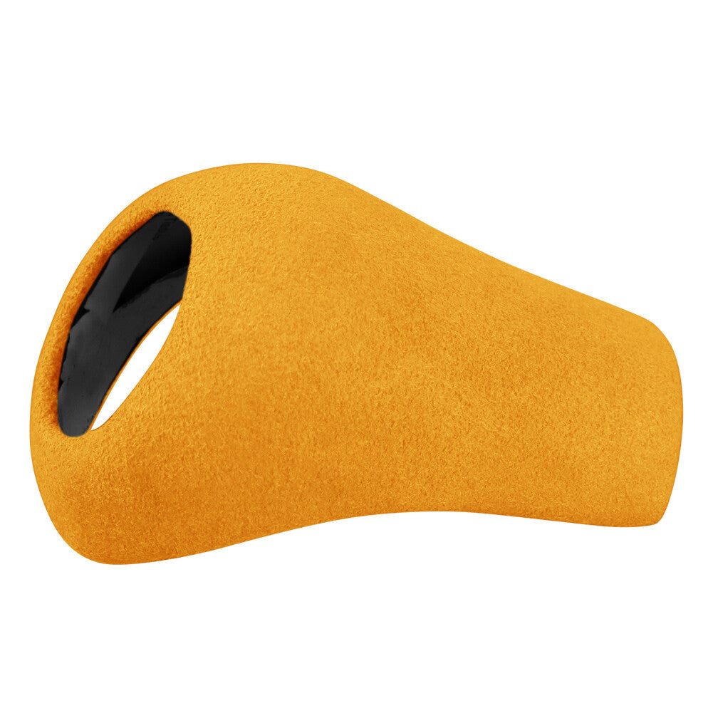 Car Gear Shift Knob Cover Trim Yellow for Mercedes-Benz A C E G CLS GLK Class