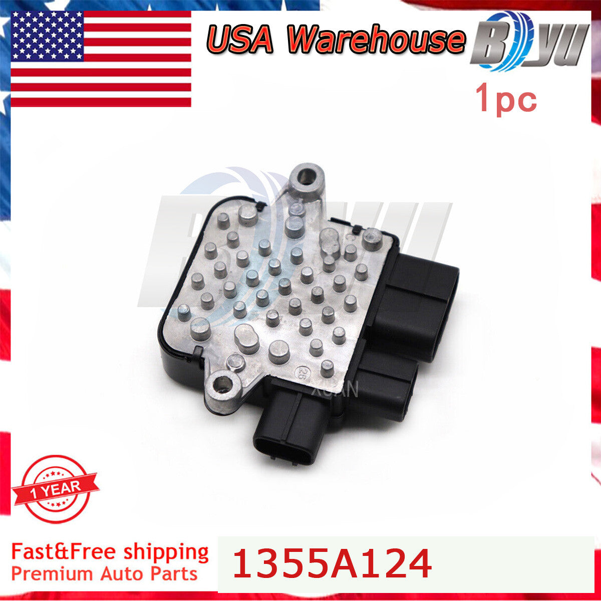 1355A124 Cooling Fan Unit Module for Mitsubishi Outlander Lancer 2002-07