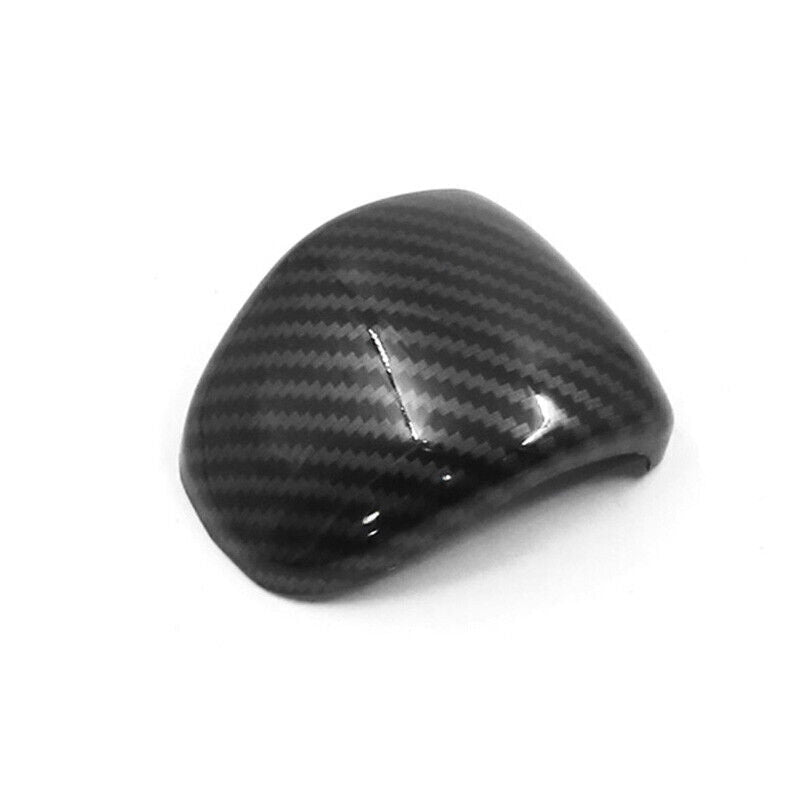 for Kia Forte K3 2019-23 Carbon Fiber Look Gear Shift Knob Sticker Cover Trim 1P