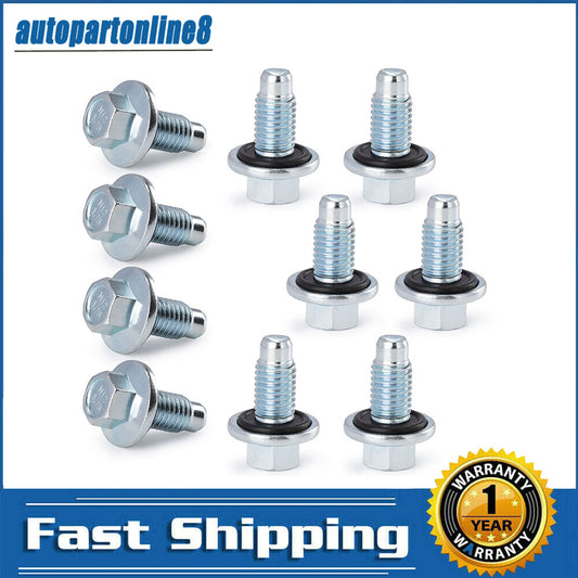 10PCS 11562588 Engine Oil Drain Plug w/Neoprene Gasket For GM for Buick for Cadillac New Q