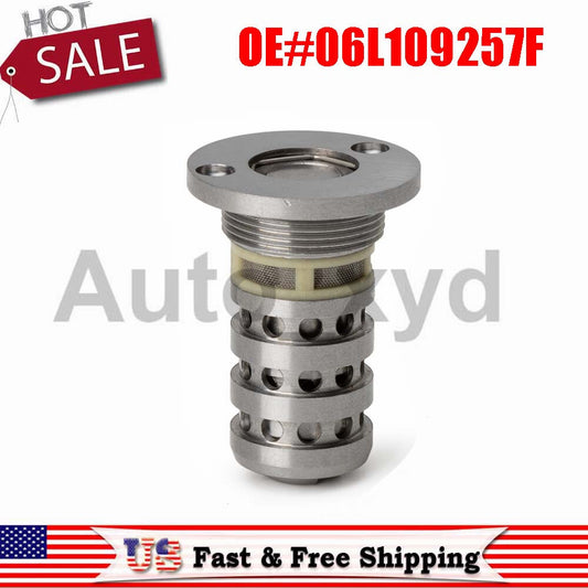Engine variable valve timing oil control valve 06L109257F is suitable for Audi A3, for A4 , for A5 , and for A6 .