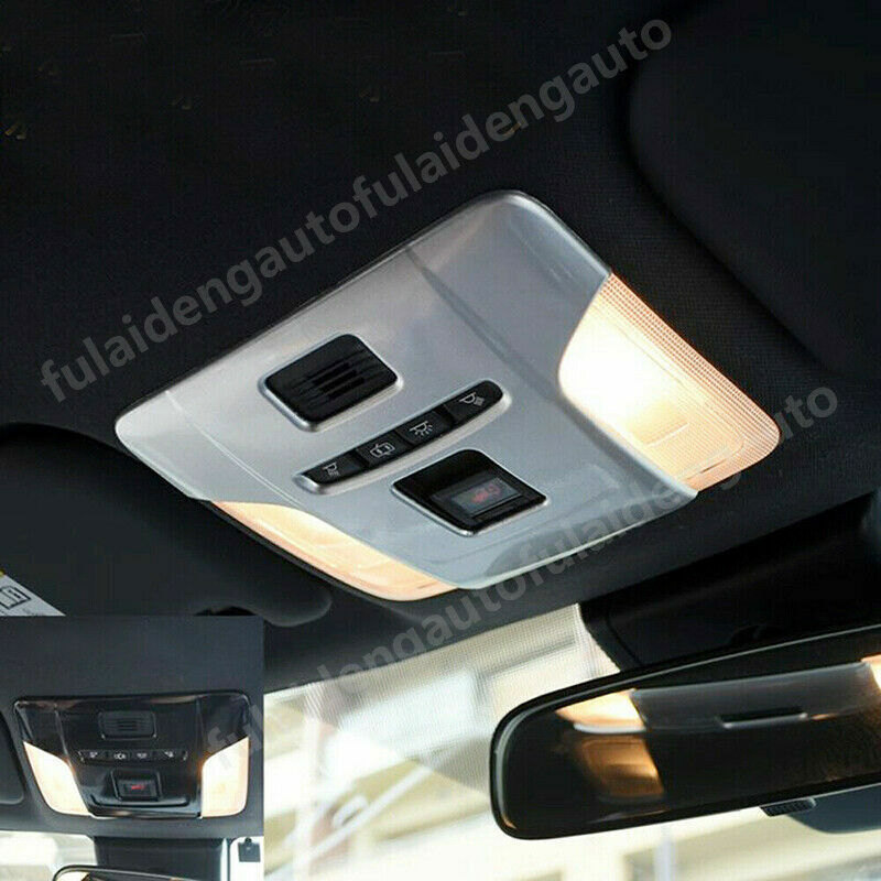 For Explorer 2013-2019 Matte ABS Interior Rearview Mirror Frame Cover Trim v
