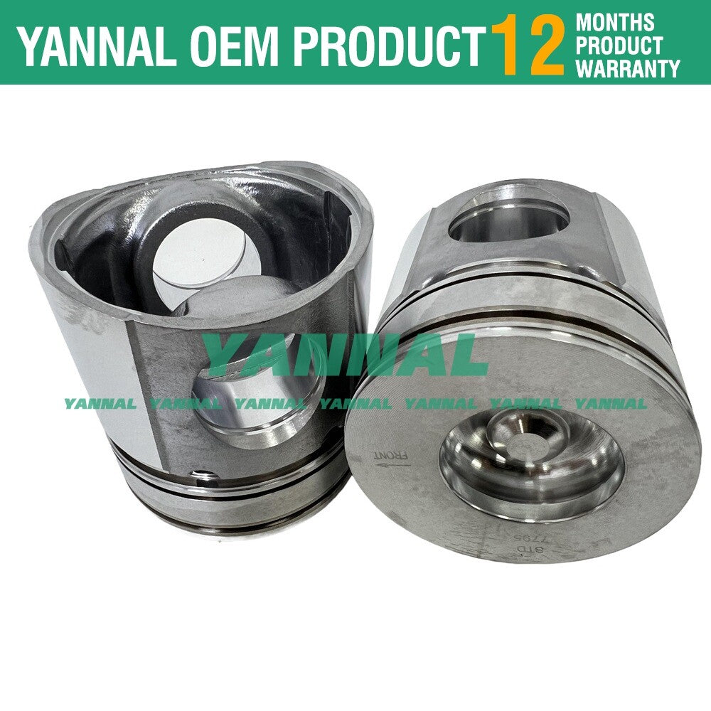 Suitable for 4BT overhaul recirculation kit engine piston with piston rings STD-