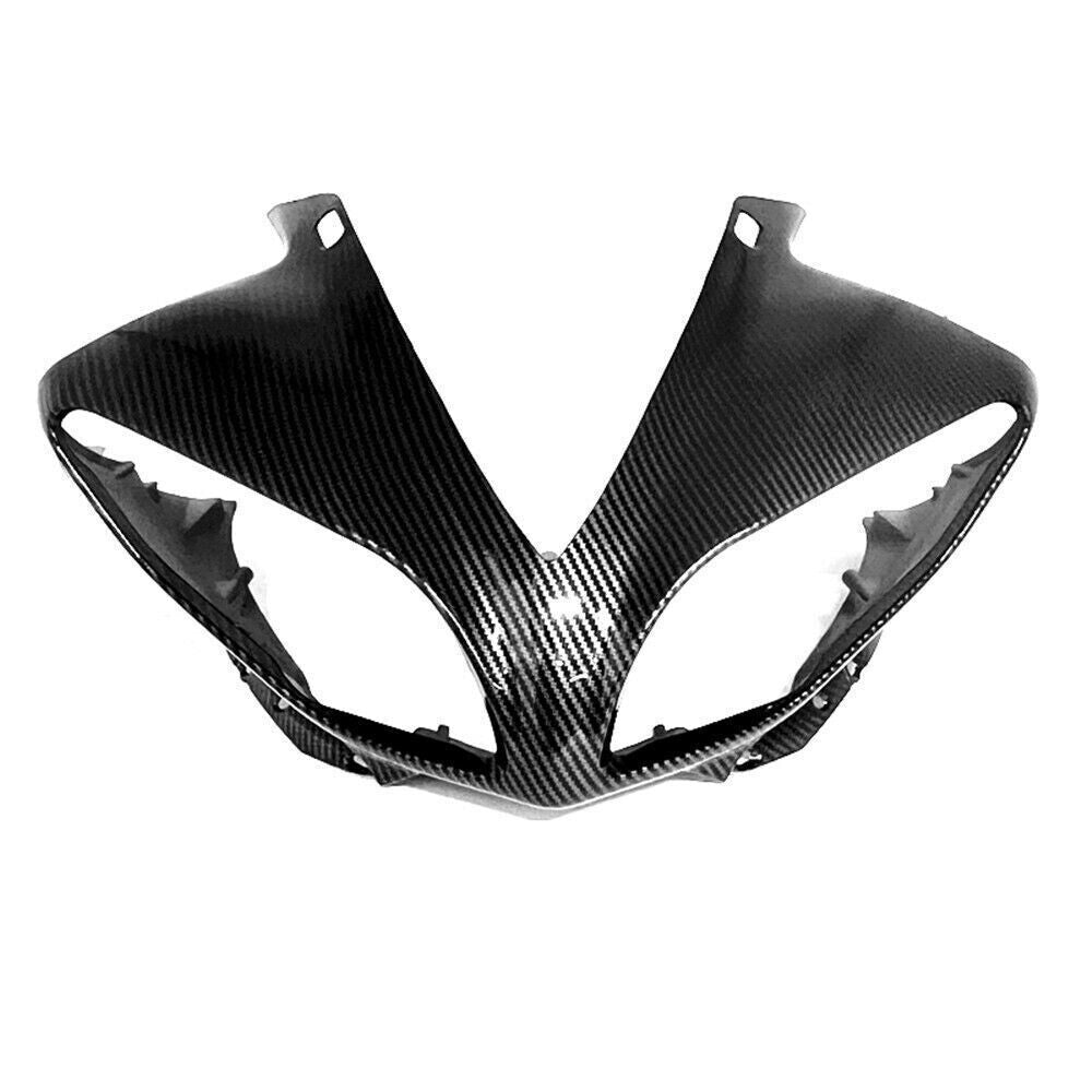 Carbon Fiber Front Upper Headlight Fairing for YAMAHA YZF-R1 YZF R1 2009-2011